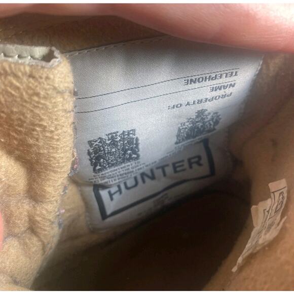 Hunter Corwin Ivory Insulated Waterproof Boot Size US 9 Mens/10 Womens Outdoors - Picture 6 of 9